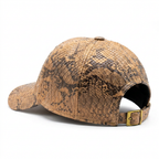 Python Snake Print Trucker Cap for Large Heads